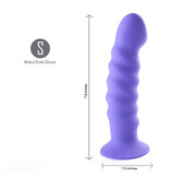 Maia Kendall Silicone Dildo (Neon Purple)