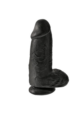 Pipedream Products King Cock Chubby Dildo (Black)