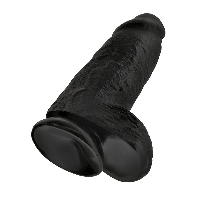 Pipedream Products King Cock Chubby Dildo (Black)