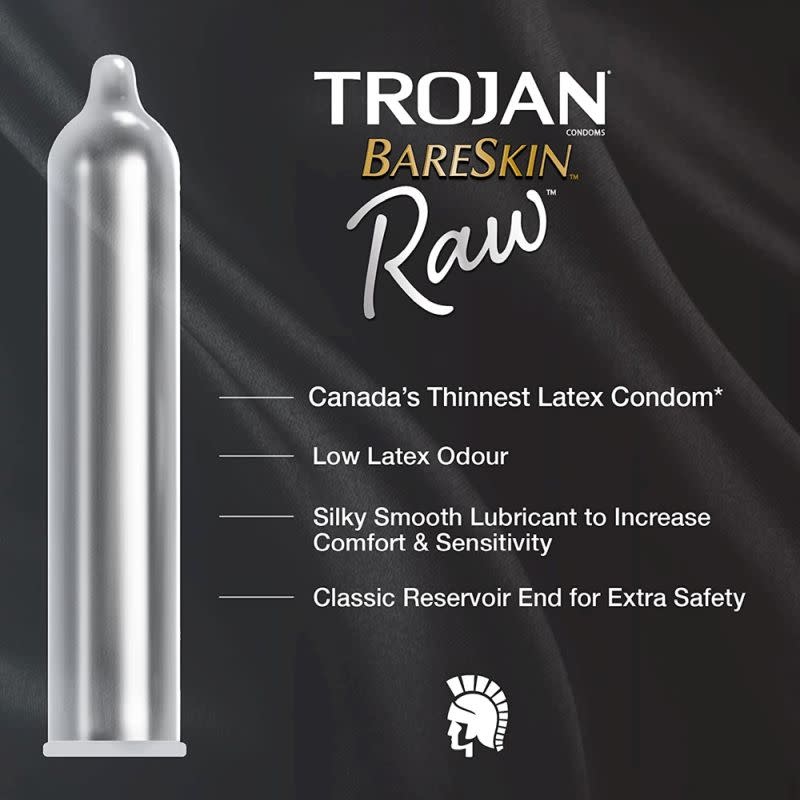 Trojan Condoms Trojan Bareskin Raw Condoms 10 Pack