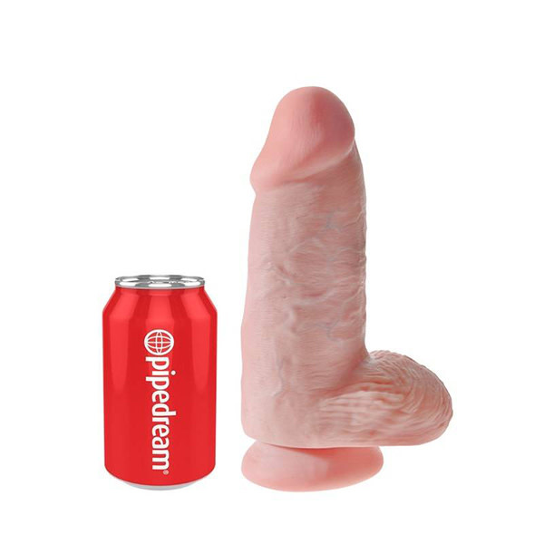 Pipedream Products King Cock Chubby Dildo (Light)