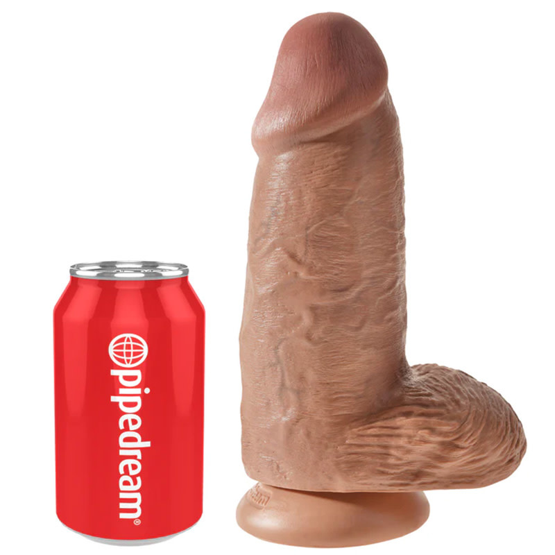 Pipedream Products King Cock Chubby Dildo (Tan)