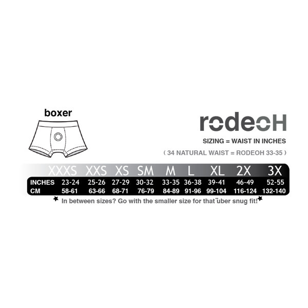 RodeoH RodeoH Classic Boxer+ Harness (Black)