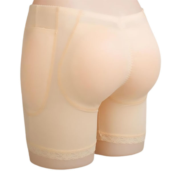 Premium Products Hip & Butt Enhancement Underwear with Silicone Pads (Tan)