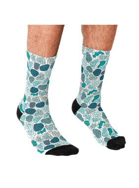 Premium Products Novelty Socks: Blue Dicks