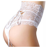 Premium Products High Waisted Lace Thong