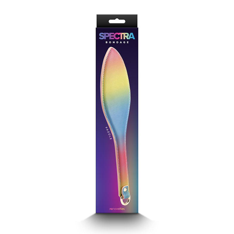 NS Novelties Spectra Bondage: Rainbow Paddle