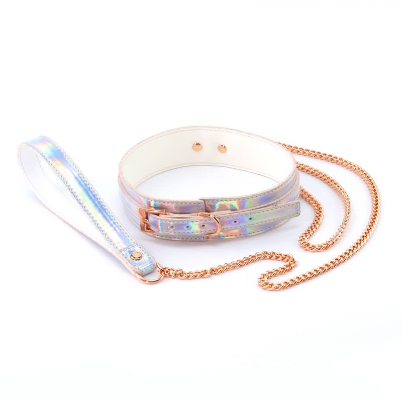 NS Novelties Cosmo Bondage: Rainbow Collar & Leash