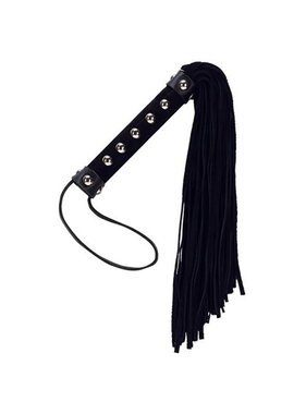 BMS Enterprises Punishment Large Whip with Studs (Black)