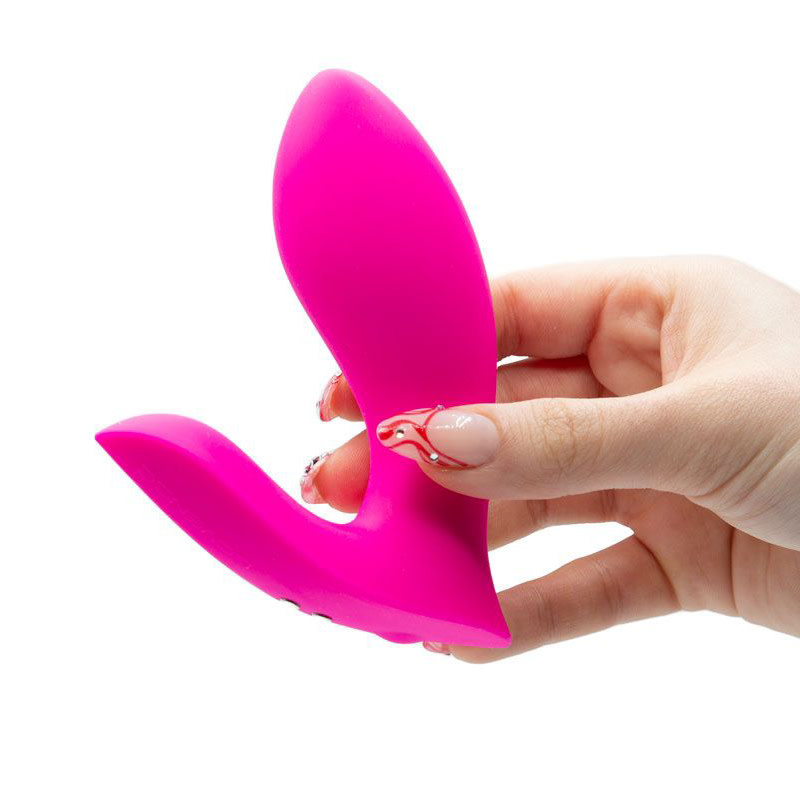 Lovense Toys Lovense: Flexer Insertable Dual Panty Vibrator (Pink)