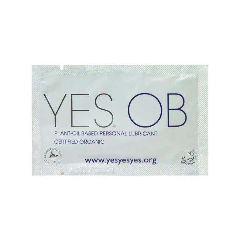 YES Lubricants YES Lubricants OB Oil Based Lubricant Foil Pack 0.24 oz (7 ml)