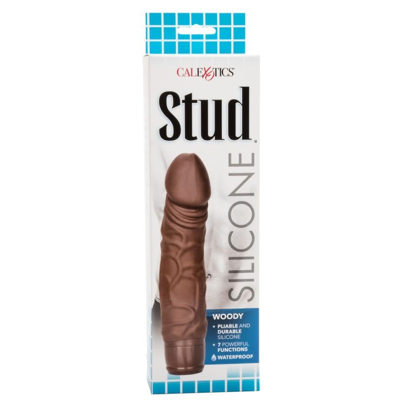 Cal Exotics Silicone Stud Woody Vibe (Brown)