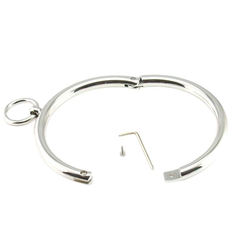 Premium Products Locking Metal Slave Collar