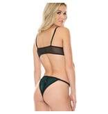 Coquette International Lingerie Emerald Enchantment Bra Set