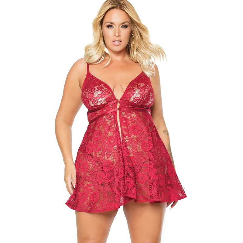 Coquette International Lingerie Gimme More Babydoll & Thong