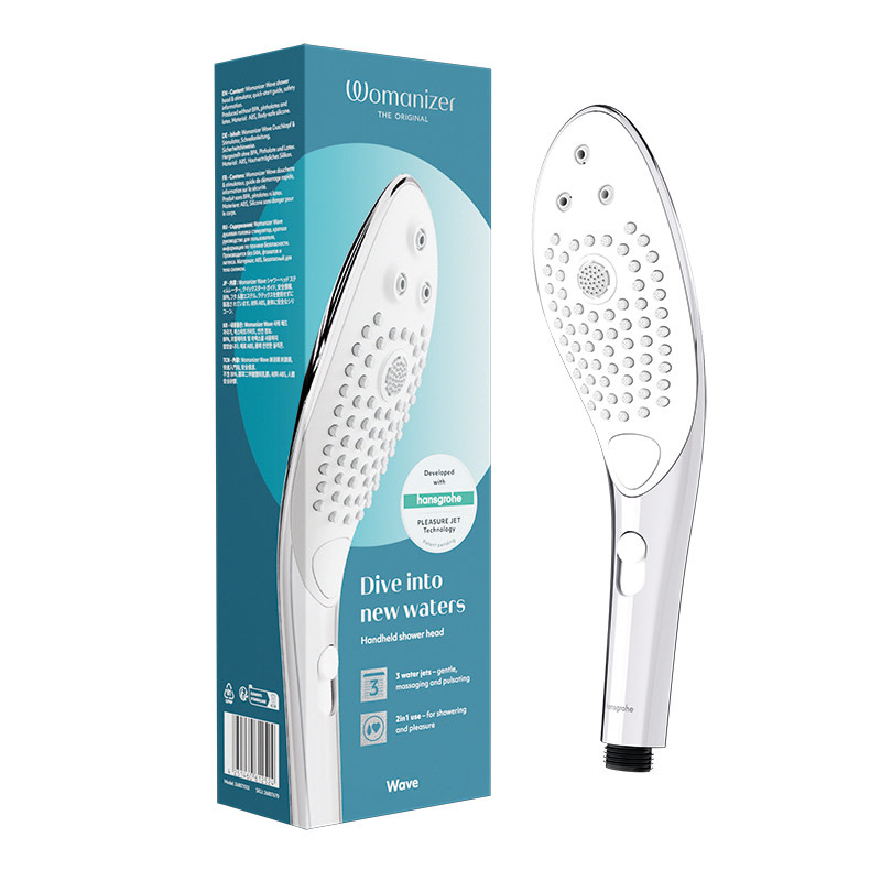 Womanizer Womanizer Wave Showerhead Massager (Chrome)