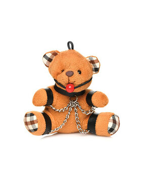 XR Brands Gagged Teddy Bear Keychain