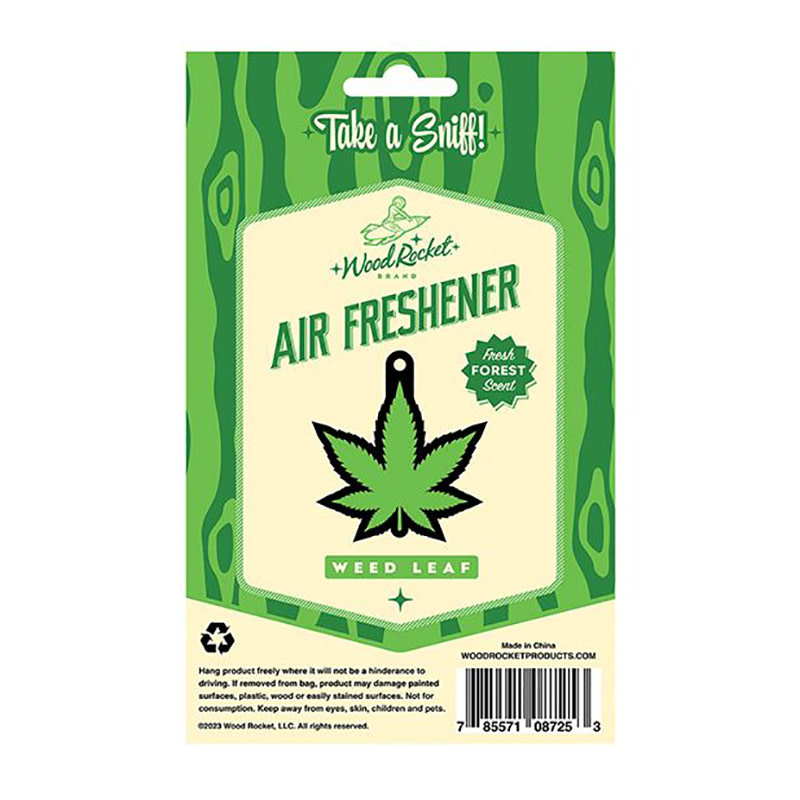 Wood Rocket Air Freshener: Green Leaf (Forest Scent)
