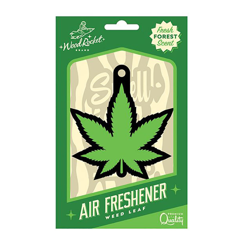 Wood Rocket Air Freshener: Green Leaf (Forest Scent)