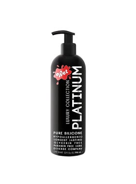 Wet Lubricants Wet Platinum Premium Silicone Lubricant 32 oz