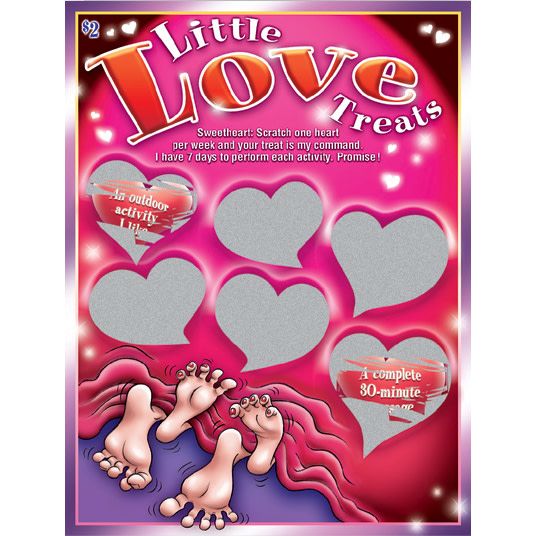 Ozze Creations Little Love Lotto Scratch Card