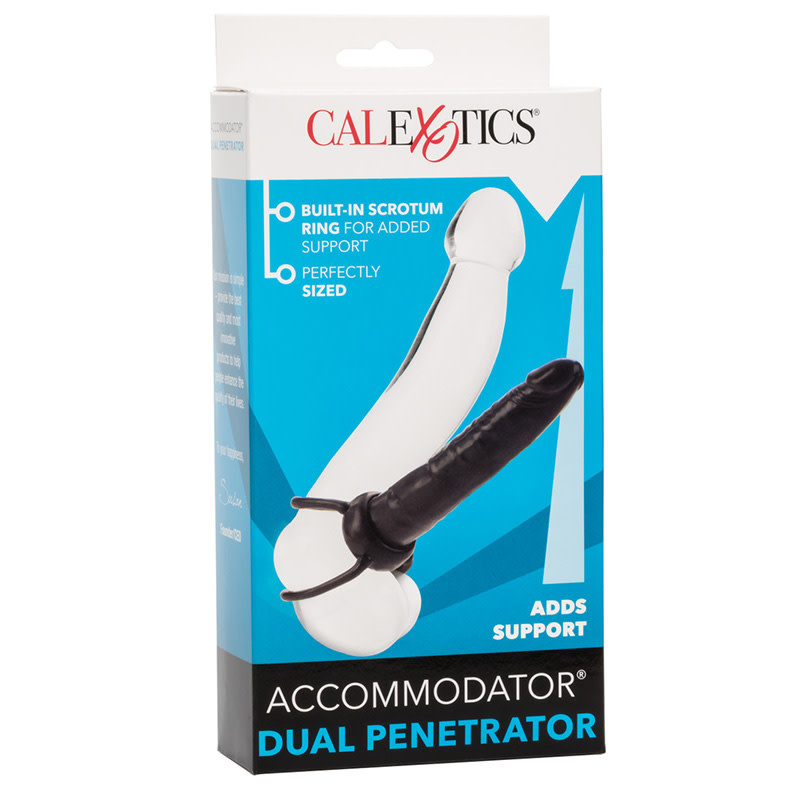 Cal Exotics Accommodator Dual Penetrator (Black)