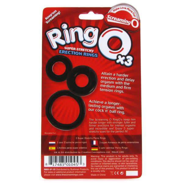 Screaming O RingO x3