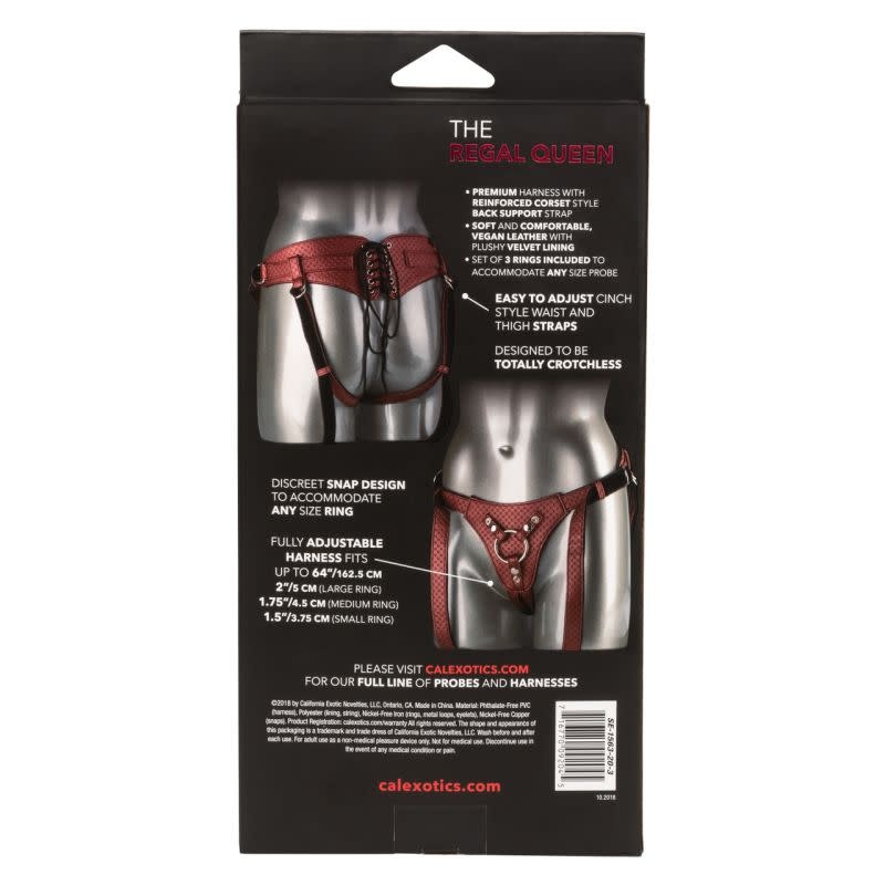 Cal Exotics Her Royal Harness: The Regal Queen (Bronze)