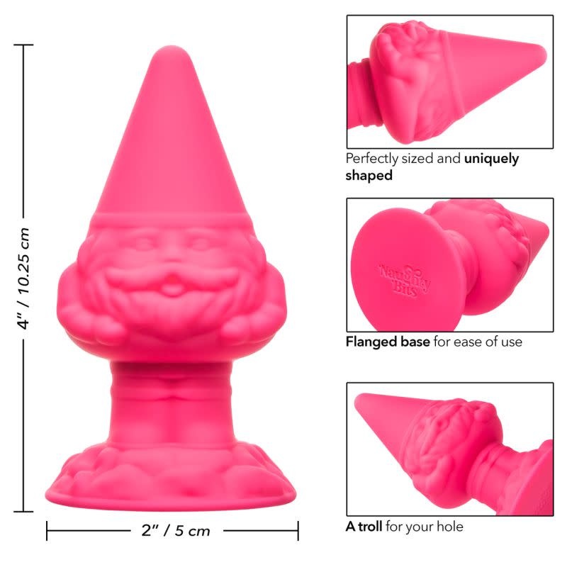 Cal Exotics Naughty Bits Anal Gnome Butt Plug