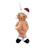 Premium Products Tree Decoration: Naughty Naked Mrs Claus
