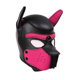 Premium Products Puppy Play Hood Mask (Pink)
