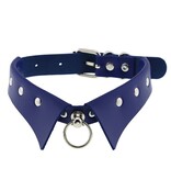 Premium Products Anisa Collar Style Choker Collar (Blue)