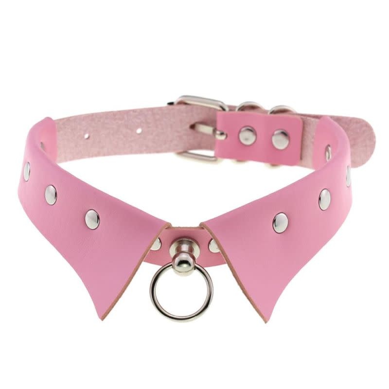 Premium Products Anisa Collar Style Choker Collar (Pink)