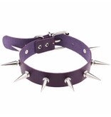 Premium Products Nessa Spiked Collar (Purple)