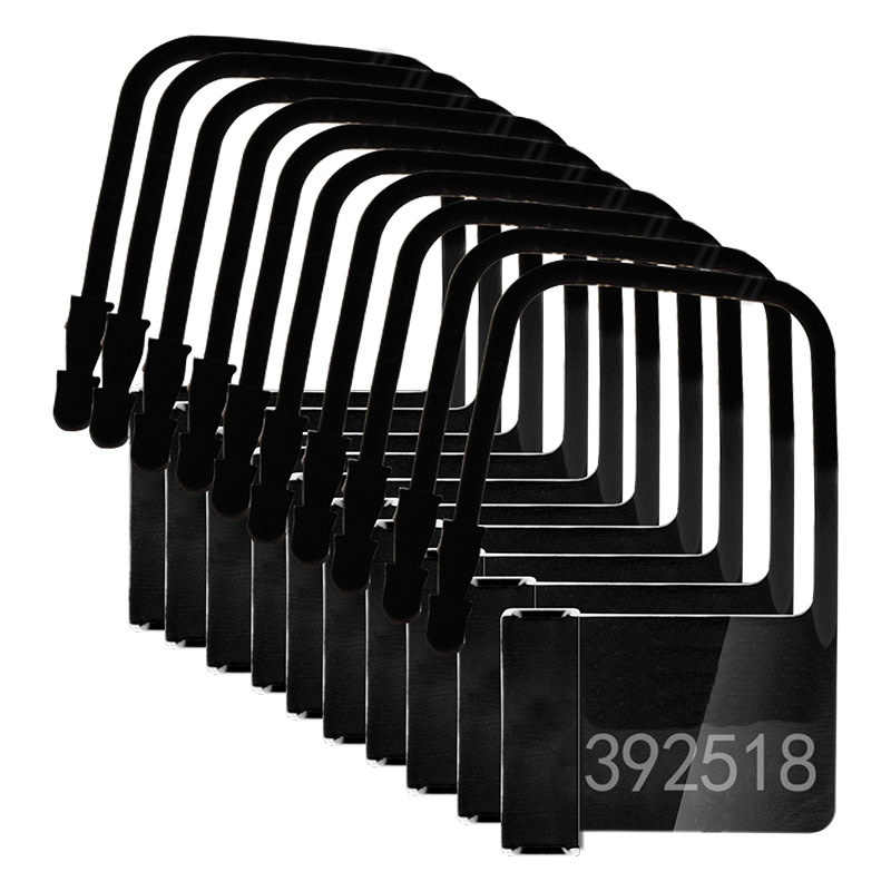 Premium Products Chastity Cage Plastic Locks Black (10 Pieces)
