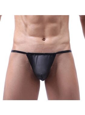 Premium Products Faux Leather G-String