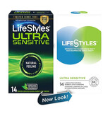 LifeStyles Condoms LifeStyles Ultra Sensitive Condoms  14 Pack