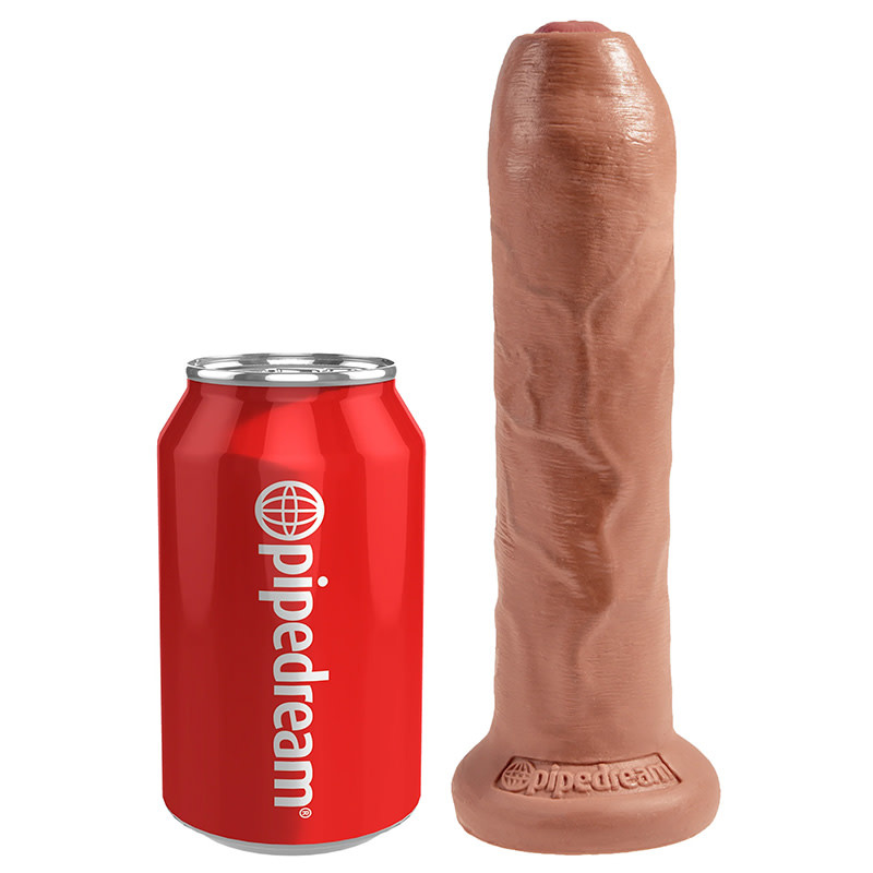 Pipedream Products King Cock 7" Slide-Skin Uncut Cock (Tan)
