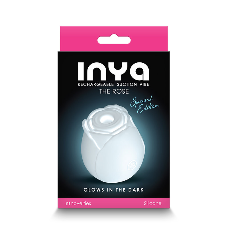 NS Novelties Inya: The Rose Air Pulse Toy (Glow in the Dark)