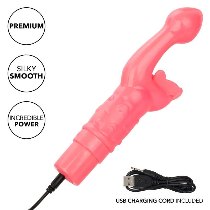 Cal Exotics Rechargeable Butterfly Kiss Vibe (Pink)
