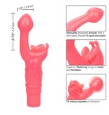 Cal Exotics Rechargeable Butterfly Kiss Vibe (Pink)