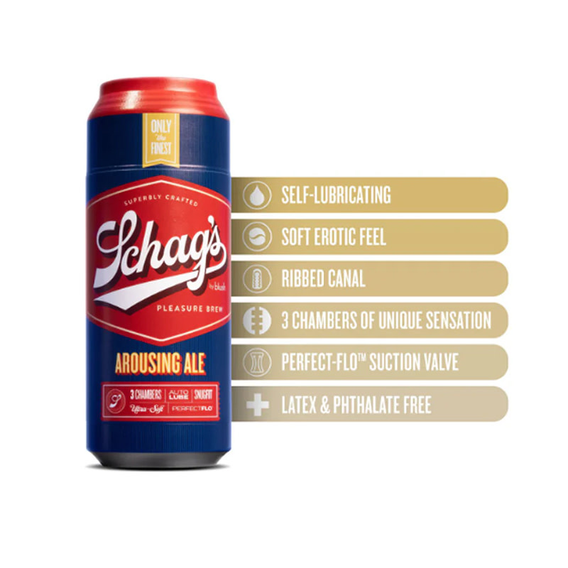 Blush Novelties Schag's Beer Can Stroker: Arousing Ale