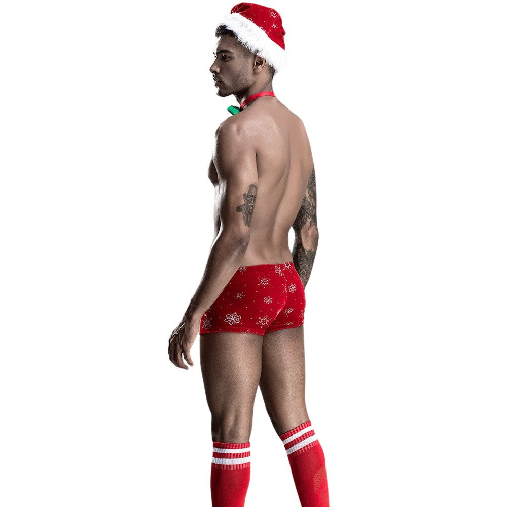 JSY Xmas Boxer 4 Piece Set (One Size)
