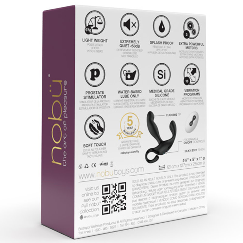 Nobü Toys Nobü X-plore U Mirä Anal Vibrator
