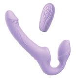 Nobü Toys Nobü Essentials: Adël Remote Vibrating Strapless Strap-On