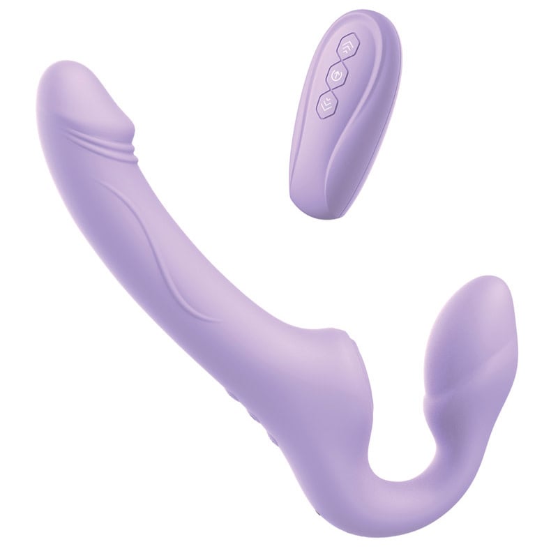 Nobü Toys Nobü Essentials: Adël Remote Vibrating Strapless Strap-On