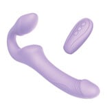 Nobü Toys Nobü Essentials: Adël Remote Vibrating Strapless Strap-On