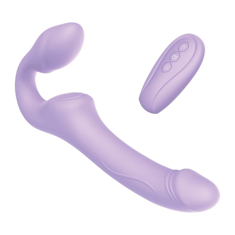 Nobü Toys Nobü Essentials: Adël Remote Vibrating Strapless Strap-On
