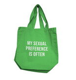 Nobü Toys Reusable Totes: My Sexual Preference is Often