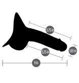 RodeoH SoReal Moby Silicone STP/Packer (Mocha)